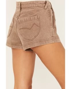 Cleo + Wolf Women's High Rise Stretch Shorts -Western Chic Shop 2000383232 251 P4