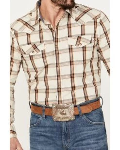 Cody James Men's Sundowner Plaid Print Long Sleeve Western Snap Shirt -Western Chic Shop 2000383237 104 P3