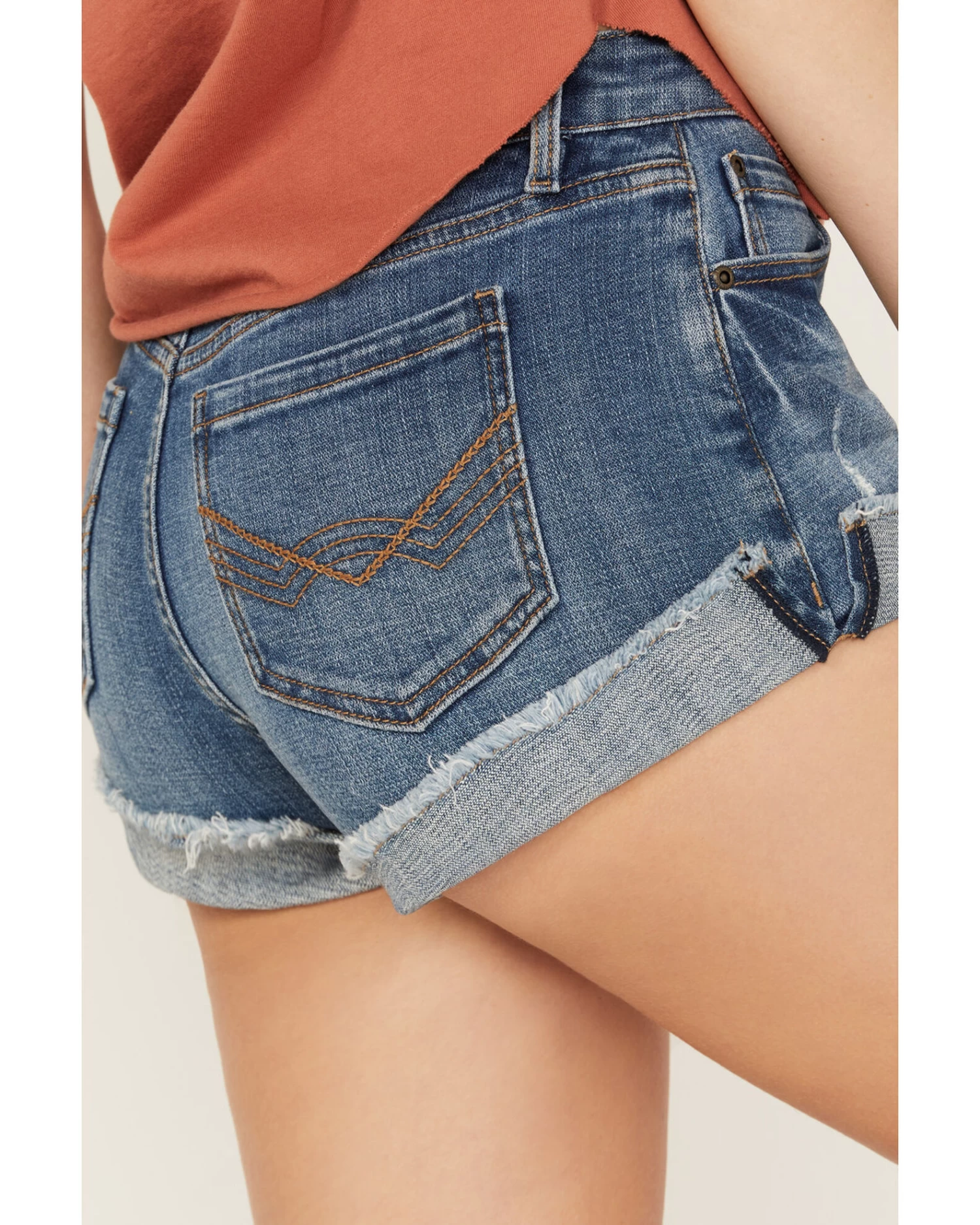 Idyllwind Women's Oakland Mid Rise Rebel Shorts 4 Idyllwind Women's Oakland Mid Rise Rebel Shorts - Image 4