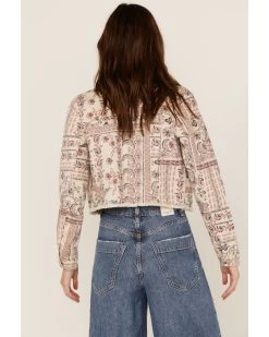 Shyanne Women's Americana Print Denim Jacket -Western Chic Shop 2000383714 900 P4