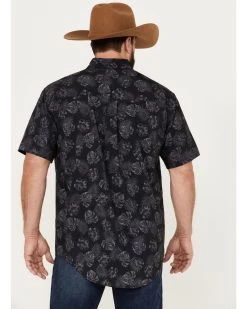 Cinch Men's ARENAFLEX Hawaiian Short Sleeve Button Down Shirt -Western Chic Shop 2000383897 001 P4
