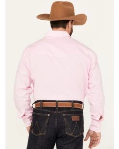 Wrangler Bucking Cancer Men's Checkered Print Long Sleeve Button Down Western Shirt 7 Wrangler Bucking Cancer Men's Checkered Print Long Sleeve Button Down Western Shirt -Western Chic Shop 2000384385 650 P4