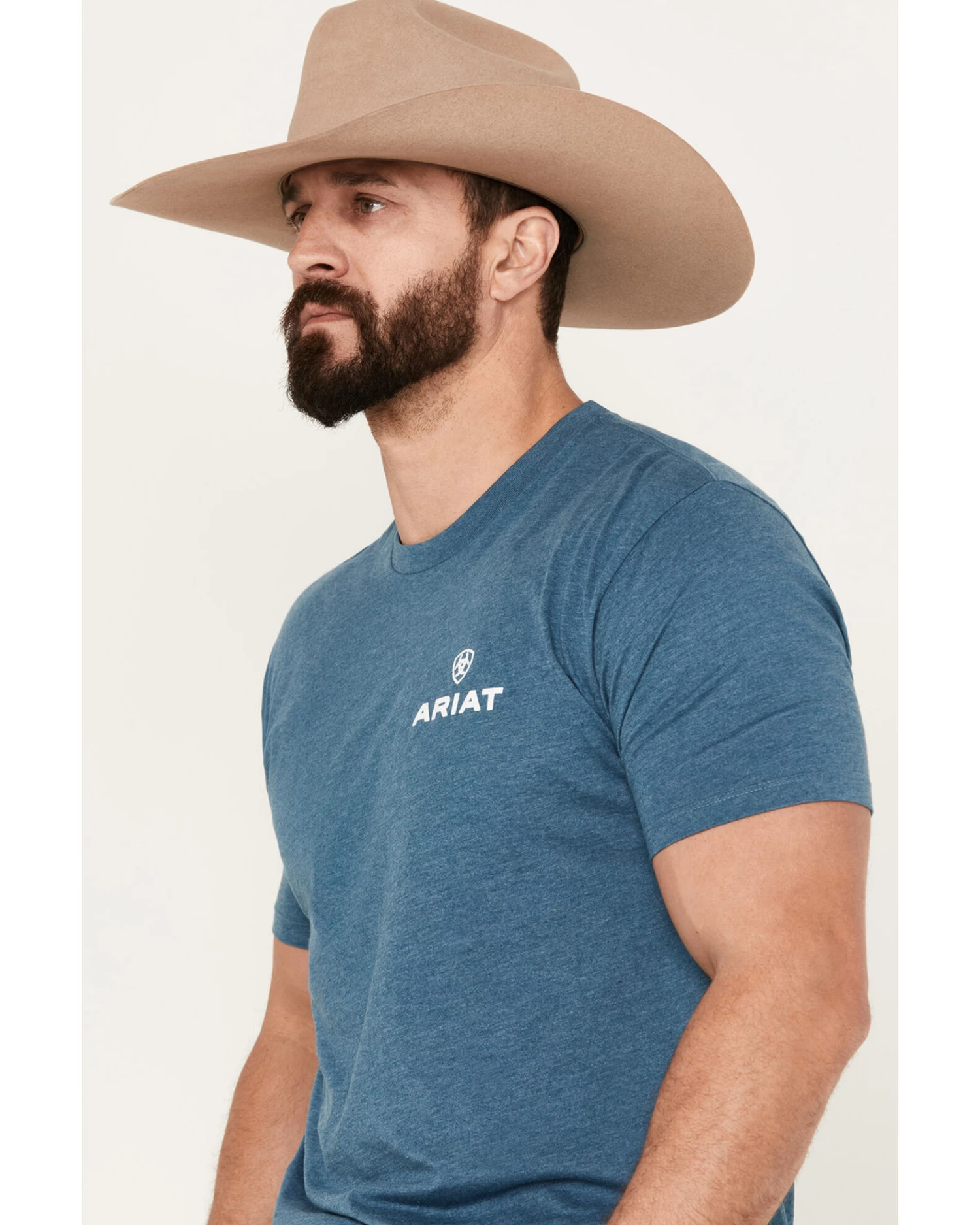 Ariat Men's Land Of The Free Short Sleeve Graphic T-Shirt 2 Ariat Men's Land Of The Free Short Sleeve Graphic T-Shirt - Image 2