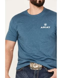 Ariat Men's Land Of The Free Short Sleeve Graphic T-Shirt 6 Ariat Men's Land Of The Free Short Sleeve Graphic T-Shirt -Western Chic Shop 2000384485 461 P3
