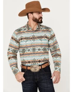 Ariat Men's Haldrich Retro Fit Snap Long Sleeve Western Shirt