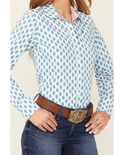 Ariat Women's Kirby Day Dreamer Print Button Down Long Sleeve Western Shirt -Western Chic Shop 2000384674 941 P3