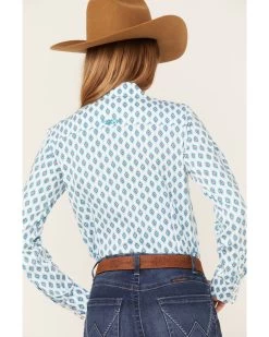 Ariat Women's Kirby Day Dreamer Print Button Down Long Sleeve Western Shirt -Western Chic Shop 2000384674 941 P4