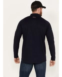 Ariat Men's FR Combat 1/4 Zip Work Pullover -Western Chic Shop 2000384763 410 P4