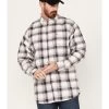 Ariat Men's FR Chiseled Plaid Print Long Sleeve Button Down Work Shirt