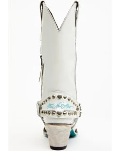 Boot Barn X Lane Women's Exclusive The New Mrs. Satin Pearl Western Bridal Boots - Snip Toe -Western Chic Shop 2000385228 100 P5