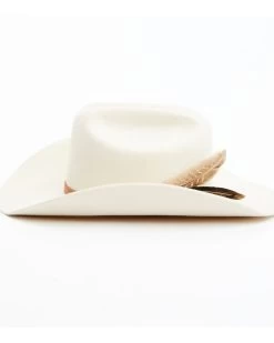 Shyanne Women's Wool Debossed Band Feather Cowboy Hat -Western Chic Shop 2000385494 103 P3
