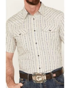 Cody James Men's Maya Striped Short Sleeve Western Snap Shirt -Western Chic Shop 2000385980 280 P3
