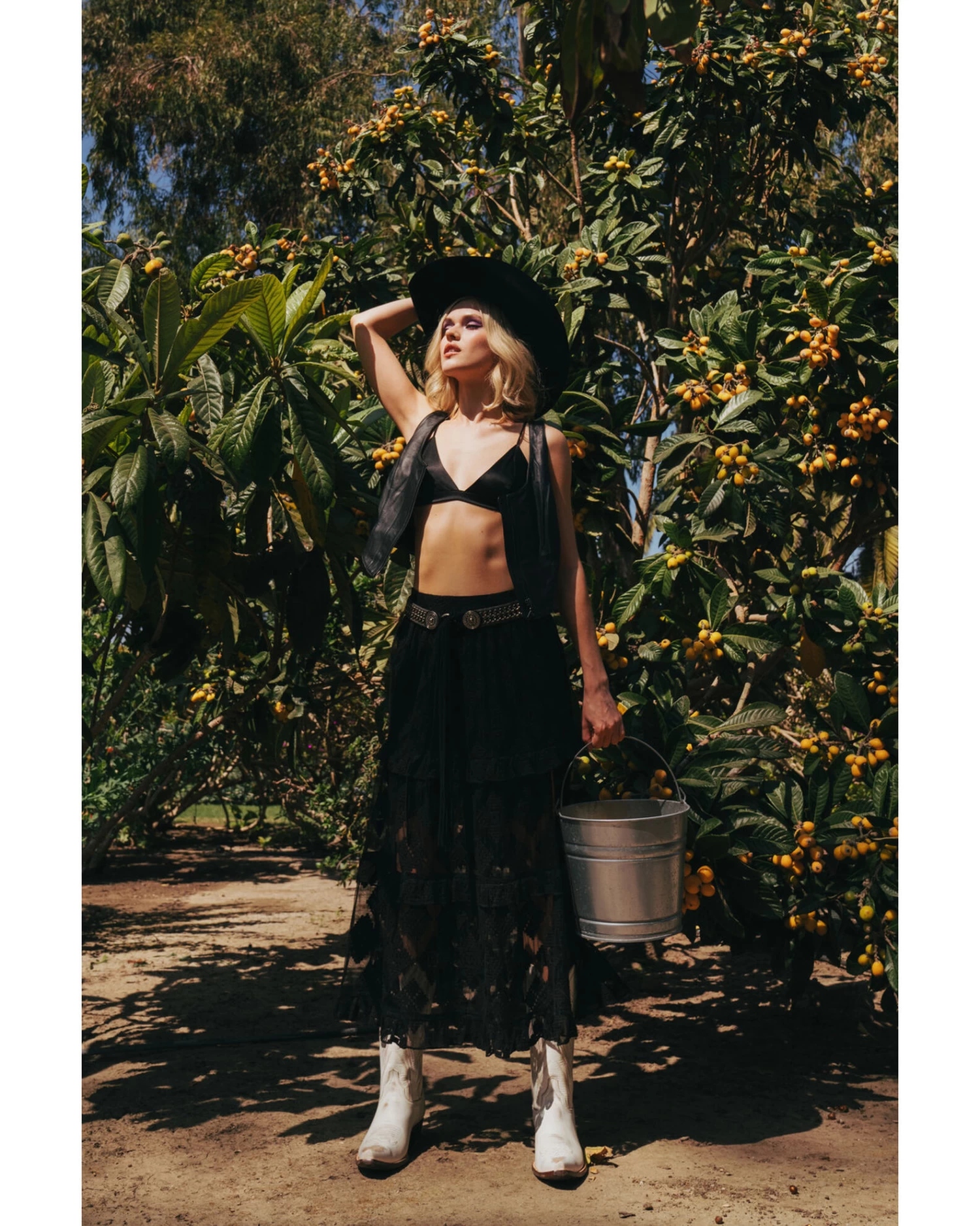 Shyanne Women's Diamond Embroidered Mesh Skirt 1 Shyanne Women's Diamond Embroidered Mesh Skirt