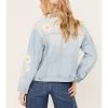 Driftwood Women's Light Wash Daisy Daydreaming Denim Jacket