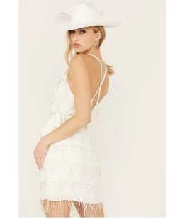 Wonderwest Women's Beaded Fringe Dress -Western Chic Shop 2000389173 100 P4