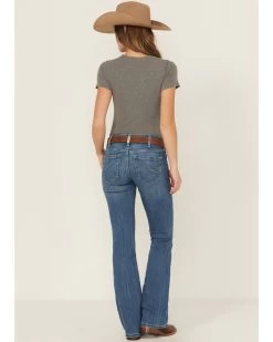 Ariat Women's R.E.A.L Mid Rise Patricia Stretch Main Bootcut Jeans  -Western Chic Shop 2000391047 400 P3