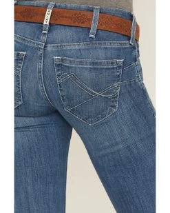 Ariat Women's R.E.A.L Mid Rise Patricia Stretch Main Bootcut Jeans  -Western Chic Shop 2000391047 400 P4