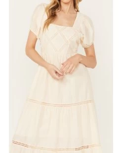 Band Of The Free Women's Crochet Trim Front Maxi Dress -Western Chic Shop 2000392070 103 P3