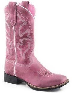Roper Little Girls' Monterey Western Boots - Square Toe