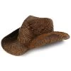 Shyanne® Women's Embellished Brim Straw Hat