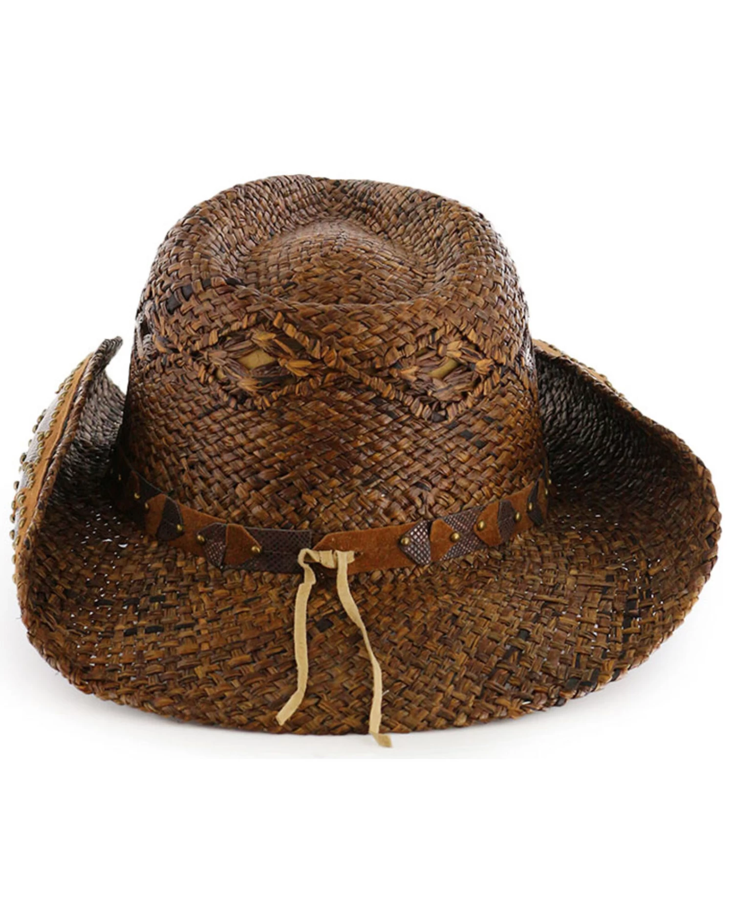 Shyanne® Women's Embellished Brim Straw Hat 3 Shyanne® Women's Embellished Brim Straw Hat - Image 3