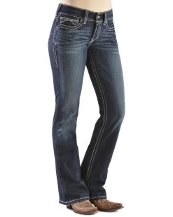 Ariat Women's Real Denim Boot Cut Riding Jeans -Western Chic Shop 350A71 N9 P2